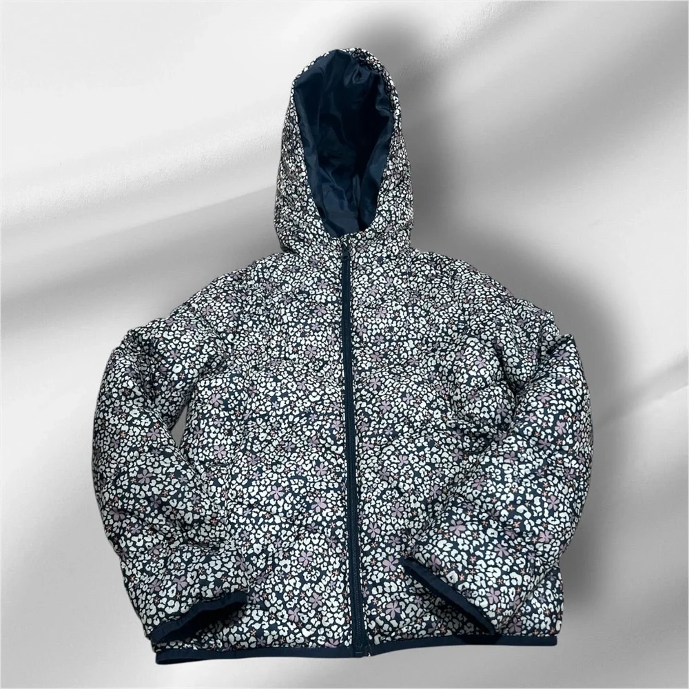 Primark Kids Floral Puffer Jacket